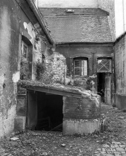 Vue de l'étable, de face. © Région Bourgogne-Franche-Comté, Inventaire du patrimoine