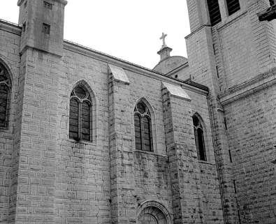 Détail des travées occidentales du flanc nord. © Région Bourgogne-Franche-Comté, Inventaire du patrimoine