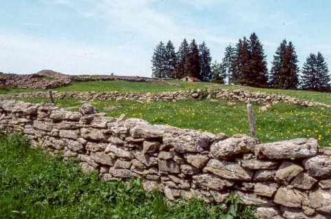 Murets et " murgers ". © Région Bourgogne-Franche-Comté, Inventaire du patrimoine Murets et " murgers ". © Région Bourgogne-Franche-Comté, Inventaire du patrimoine