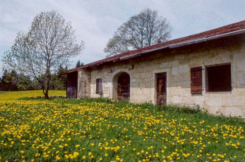 Façade antérieure, vue rapprochée. © Région Bourgogne-Franche-Comté, Inventaire du patrimoine Façade antérieure, vue rapprochée. © Région Bourgogne-Franche-Comté, Inventaire du patrimoine