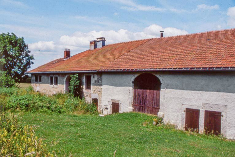 Ferme au hameau de Beauregard, façade postérieure. © Région Bourgogne-Franche-Comté, Inventaire du patrimoine Ferme au hameau de Beauregard, façade postérieure. © Région Bourgogne-Franche-Comté, Inventaire du patrimoine