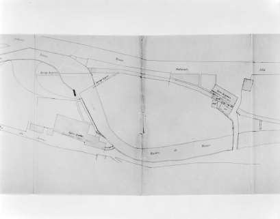 Suppression de l'usine Thévenin Zéphirin de Morez [...] Plan des lieux [détail]. © Région Bourgogne-Franche-Comté, Inventaire du patrimoine