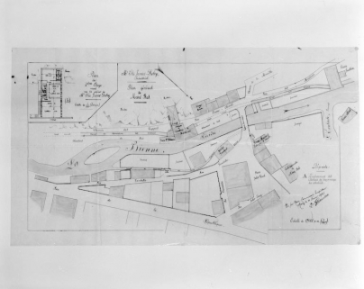 Mr Elie Janier-Dubry, industriel. Plan général de Morez-le-Bas. © Région Bourgogne-Franche-Comté, Inventaire du patrimoine