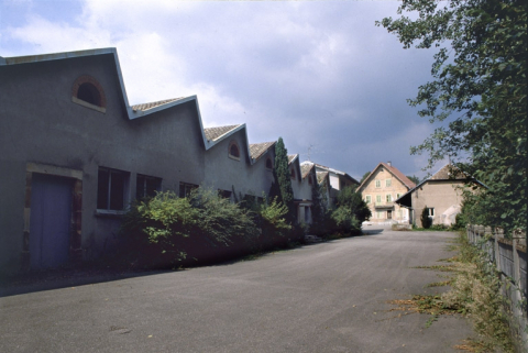 Sheds de l'atelier de filature. © Région Bourgogne-Franche-Comté, Inventaire du patrimoine