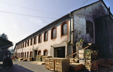 Atelier de fabrication (salle de tissage) depuis le nord. © Région Bourgogne-Franche-Comté, Inventaire du patrimoine