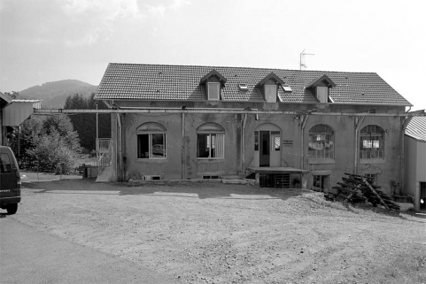 Façade ouest de l'atelier de fabrication primitif. © Région Bourgogne-Franche-Comté, Inventaire du patrimoine