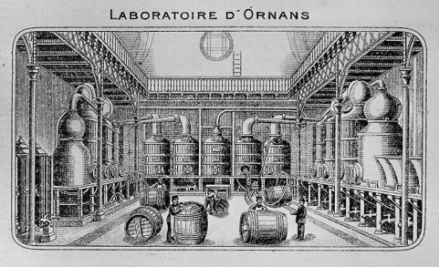 Laboratoire d'Ornans, 1914. © Région Bourgogne-Franche-Comté, Inventaire du patrimoine