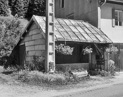 Vue depuis le sud-ouest. © Région Bourgogne-Franche-Comté, Inventaire du patrimoine