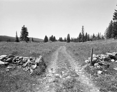 Murets et combe des Petits Plats. © Région Bourgogne-Franche-Comté, Inventaire du patrimoine