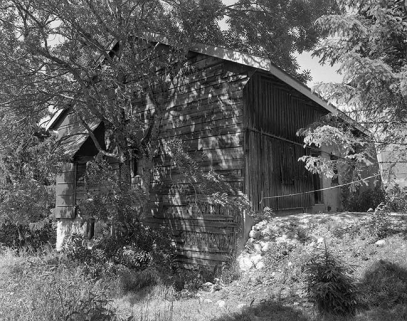 Le bâtiment abritant la scierie. © Région Bourgogne-Franche-Comté, Inventaire du patrimoine Le bâtiment abritant la scierie. © Région Bourgogne-Franche-Comté, Inventaire du patrimoine