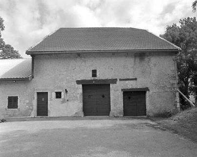 Façade postérieure de la ferme de gauche. © Région Bourgogne-Franche-Comté, Inventaire du patrimoine