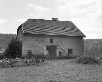 Façade postérieure. © Région Bourgogne-Franche-Comté, Inventaire du patrimoine