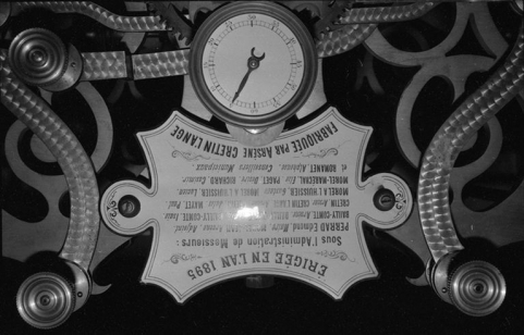 Plaque émaillée. © Région Bourgogne-Franche-Comté, Inventaire du patrimoine