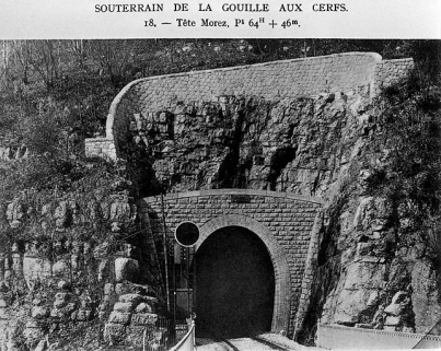 Souterrain de la Gouille aux Cerfs. Tête Morez, [1919]. © Région Bourgogne-Franche-Comté, Inventaire du patrimoine