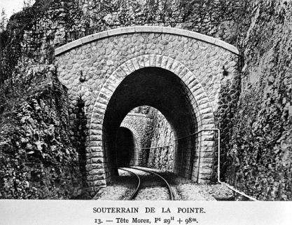 Souterrain de la Pointe. Tête Morez, [1919]. © Région Bourgogne-Franche-Comté, Inventaire du patrimoine