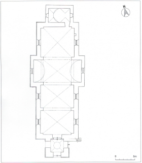 Mur de soutènement à arcades [vue d'ensemble, de trois quarts droite], [1919]. © Région Bourgogne-Franche-Comté, Inventaire du patrimoine