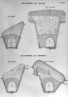 [Têtes des souterrains de Valfin et du Crapaud, commune de Valfin-lès-Saint-Claude], [1919]. © Région Bourgogne-Franche-Comté, Inventaire du patrimoine