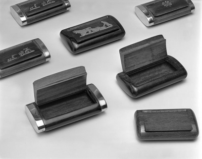 Tabatières finies. © Région Bourgogne-Franche-Comté, Inventaire du patrimoine