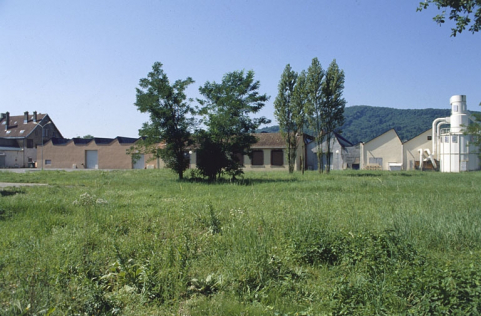 Pignons des ateliers depuis l'est. © Région Bourgogne-Franche-Comté, Inventaire du patrimoine