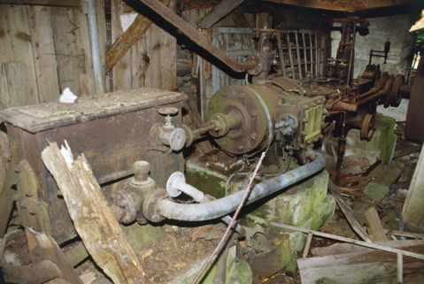 Vue d'ensemble de la machine à vapeur. © Région Bourgogne-Franche-Comté, Inventaire du patrimoine