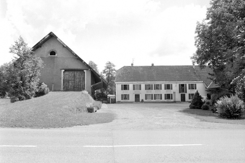 Vue depuis l'entrée. © Région Bourgogne-Franche-Comté, Inventaire du patrimoine