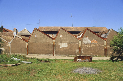 Pignons des sheds au sud. © Région Bourgogne-Franche-Comté, Inventaire du patrimoine