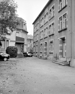 Façade postérieure du bâtiment situé au n° 25. © Région Bourgogne-Franche-Comté, Inventaire du patrimoine
