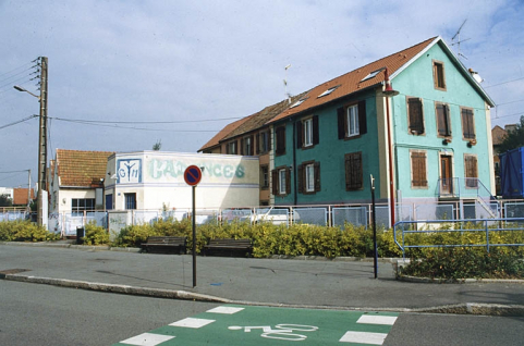 Ateliers et logements depuis le sud. © Région Bourgogne-Franche-Comté, Inventaire du patrimoine