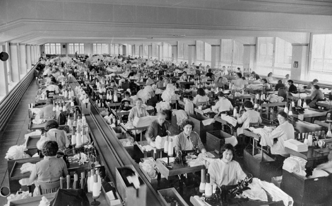 Vue d'un atelier de confection depuis le sud. © Région Bourgogne-Franche-Comté, Inventaire du patrimoine