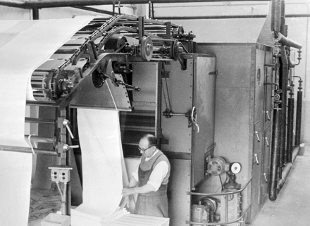 Machine à sécher de la teinturerie. © Région Bourgogne-Franche-Comté, Inventaire du patrimoine