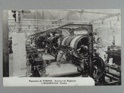 Papeterie de Torpes, à Boussières (Doubs) - Batteries des Régleuses. © Région Bourgogne-Franche-Comté, Inventaire du patrimoine