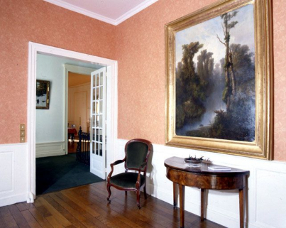 Le vestibule, détail. © Région Bourgogne-Franche-Comté, Inventaire du patrimoine