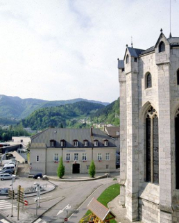 Vue depuis la cathédrale. © Région Bourgogne-Franche-Comté, Inventaire du patrimoine
