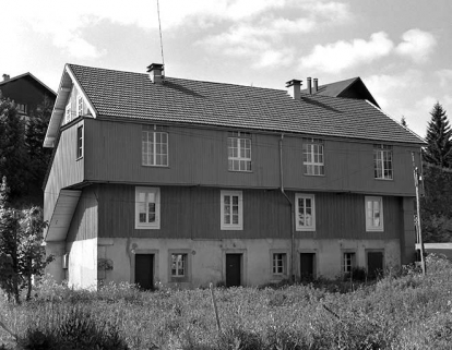 Façade postérieure. © Région Bourgogne-Franche-Comté, Inventaire du patrimoine