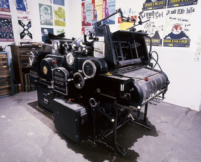 Vue d'ensemble de l'arrière de la machine. © Région Bourgogne-Franche-Comté, Inventaire du patrimoine