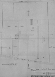 Fil Isolé Moderne - Delle. Agrandissement 1953 [Plan-masse]. © Région Bourgogne-Franche-Comté, Inventaire du patrimoine