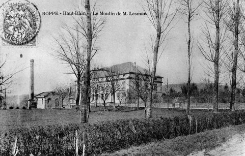 Roppe, Haut-Rhin, - Le Moulin de M. Lesman. © Région Bourgogne-Franche-Comté, Inventaire du patrimoine