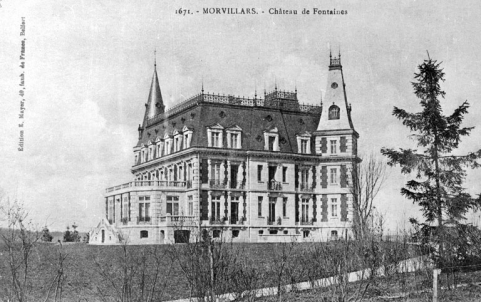 Morvillars. Château de Fontaines. © Région Bourgogne-Franche-Comté, Inventaire du patrimoine