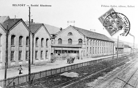 Belfort - Société Alsacienne. © Région Bourgogne-Franche-Comté, Inventaire du patrimoine