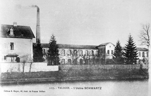 Valdoie. - L'usine Schwartz. © Région Bourgogne-Franche-Comté, Inventaire du patrimoine