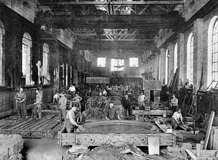 Fonderie de fonte - Moulage. © Région Bourgogne-Franche-Comté, Inventaire du patrimoine