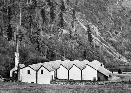 Société Anonyme de Filature et Tissage de Giromagny. Le tissage de la Papeterie. © Région Bourgogne-Franche-Comté, Inventaire du patrimoine
