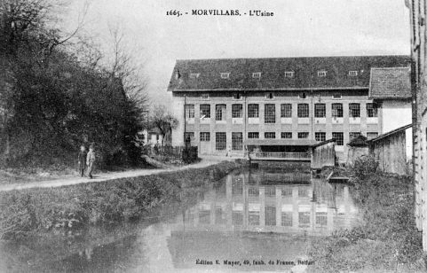 Morvillars - L'Usine. © Région Bourgogne-Franche-Comté, Inventaire du patrimoine Morvillars - L'Usine. © Région Bourgogne-Franche-Comté, Inventaire du patrimoine