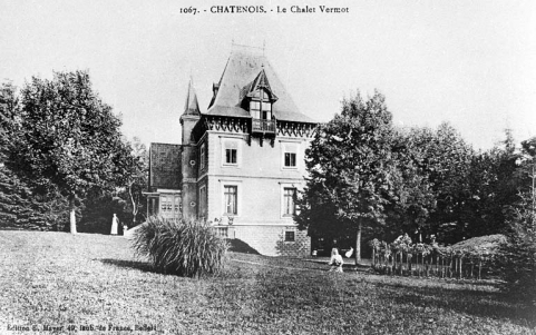 Le chalet Vermot. © Région Bourgogne-Franche-Comté, Inventaire du patrimoine Le chalet Vermot. © Région Bourgogne-Franche-Comté, Inventaire du patrimoine