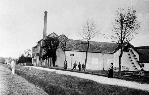 La brasserie depuis l'ouest. © Région Bourgogne-Franche-Comté, Inventaire du patrimoine