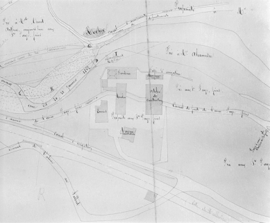 Demande des sieurs Eugène et Michel Page, industriels à Valdoie [...]. Plan des lieux. © Région Bourgogne-Franche-Comté, Inventaire du patrimoine