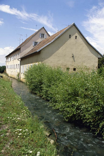 Façades sur le canal. © Région Bourgogne-Franche-Comté, Inventaire du patrimoine