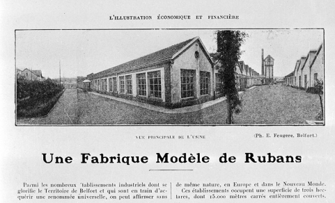 Vue principale de l'usine. © Région Bourgogne-Franche-Comté, Inventaire du patrimoine