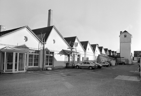 Pignons ouest de l'atelier de fabrication. © Région Bourgogne-Franche-Comté, Inventaire du patrimoine