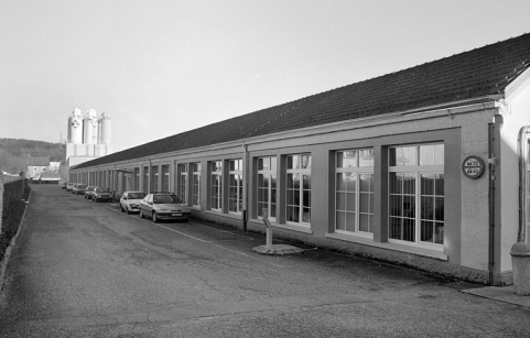 Façade nord de l'atelier de fabrication. © Région Bourgogne-Franche-Comté, Inventaire du patrimoine